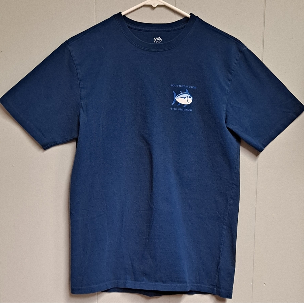 Men's SOUTHERN TIDE BLUE T-SHIRT SMALL